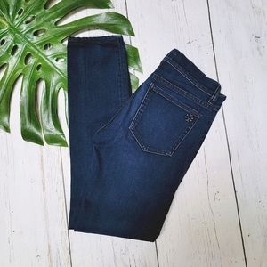 TORY  BURCH Dark Wash Skinny Jeans